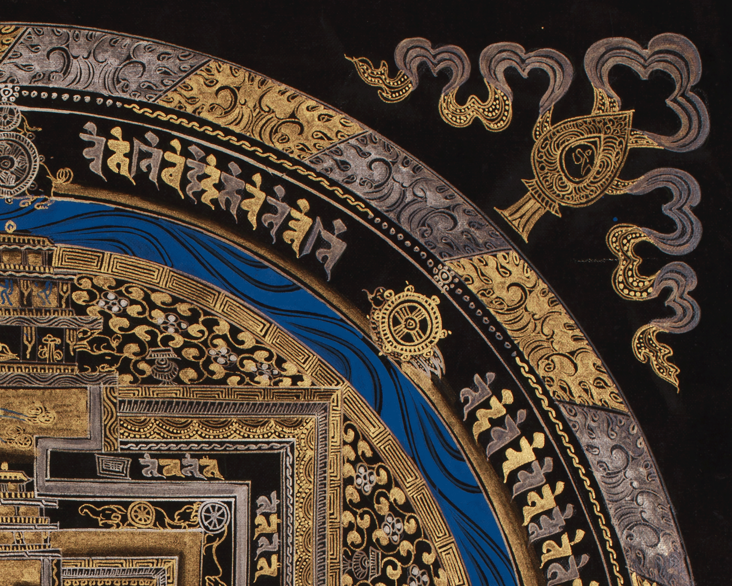 Himalayan Kalachakra Mandala Art | Sacred Energy of Time and Transformation