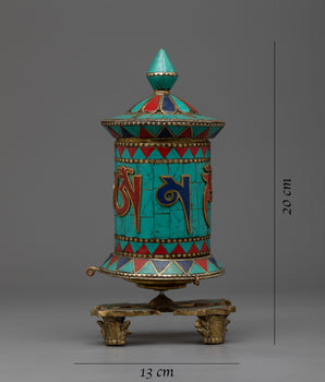 Prayer Wheel Turner | Find Inner Peace Through Rotation