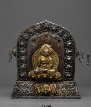Shakyamuni Buddha Ghau Box | Carry Divine Blessings with You