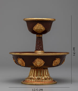 Serkyem Offering Bowl | Spiritual Craftsmanship at Its Best