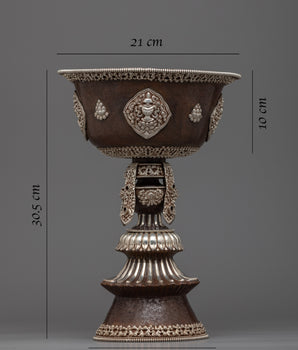 Buddhist Offering Butter Lamp Set | Decoration Buddhist Supplies Gift