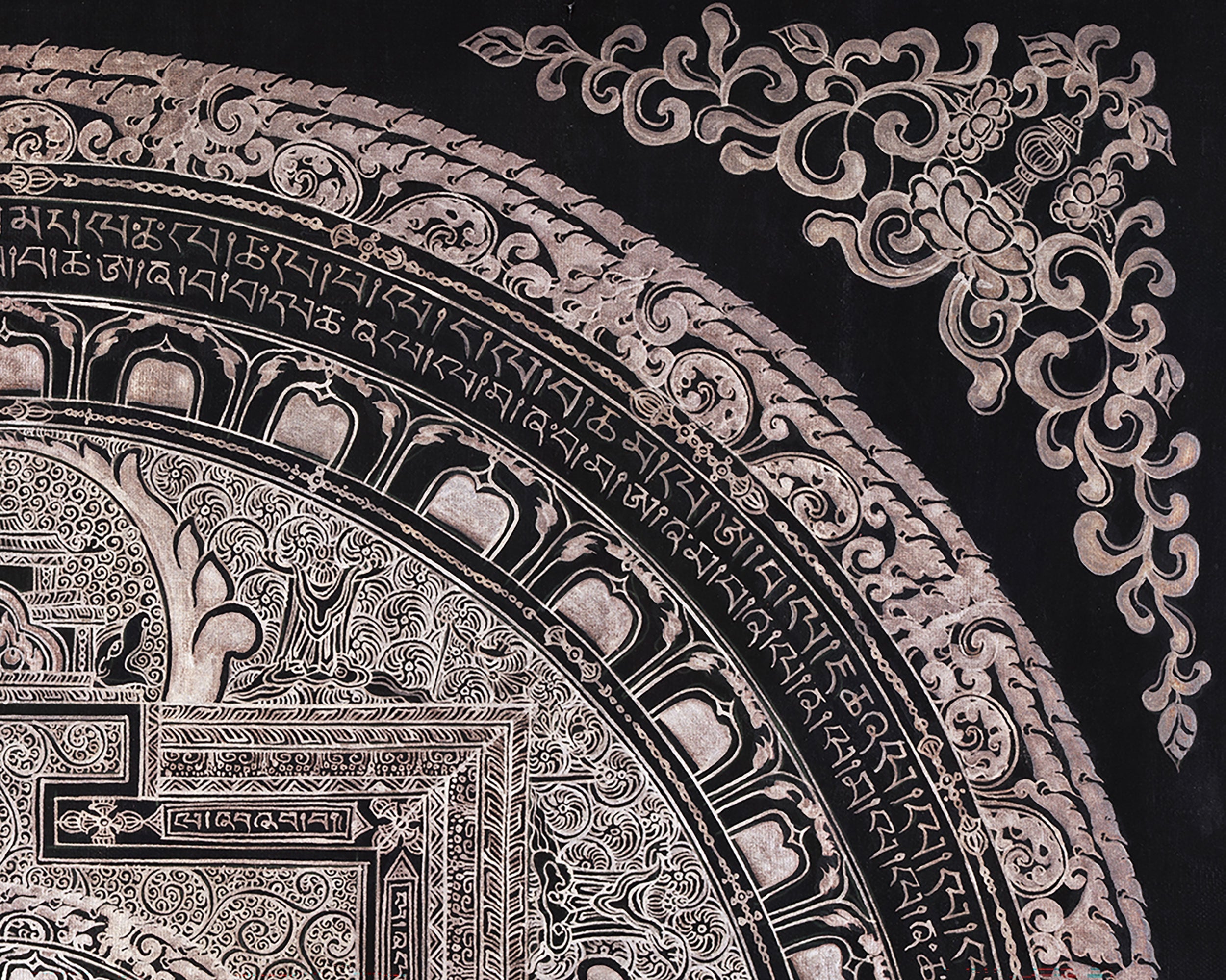 White Tara Mandala | Thangka for Healing, Longevity & Protection