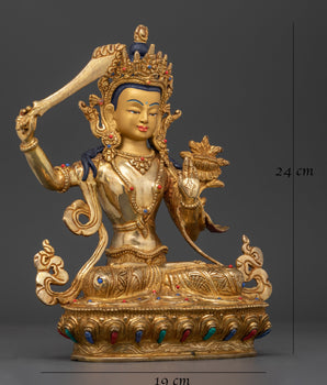 manjushri-holding-flaming-sword