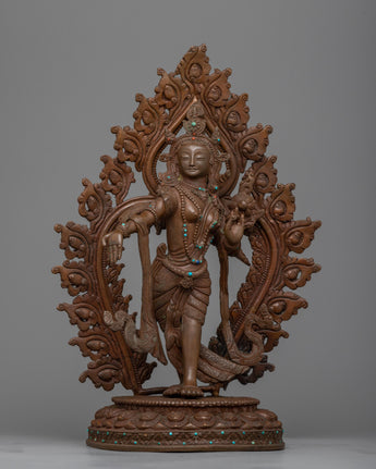 sculpture-of-tibetan-goddess-green-tara