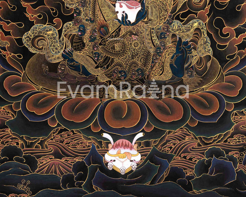 Mahakala Bernagchen Thangka | A Symbol of Protection and Power In Tibetan Buddhism