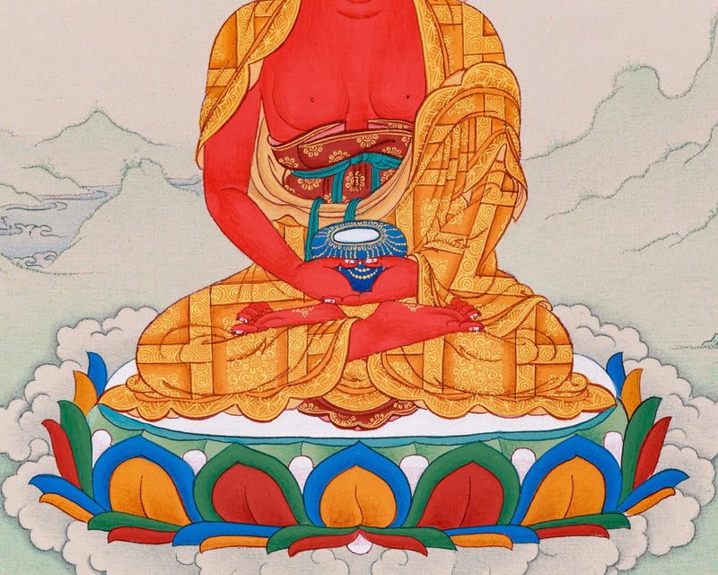 Buddha of Pure Land Amitabha Thangka | Beacon of Infinite Light and Compassion