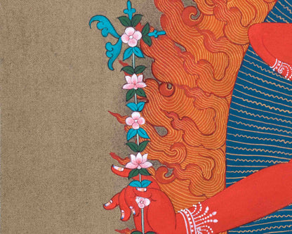 Kurukulla's Divine Presence in Thangka Art | Thangka for Empowered Living | Wall Art