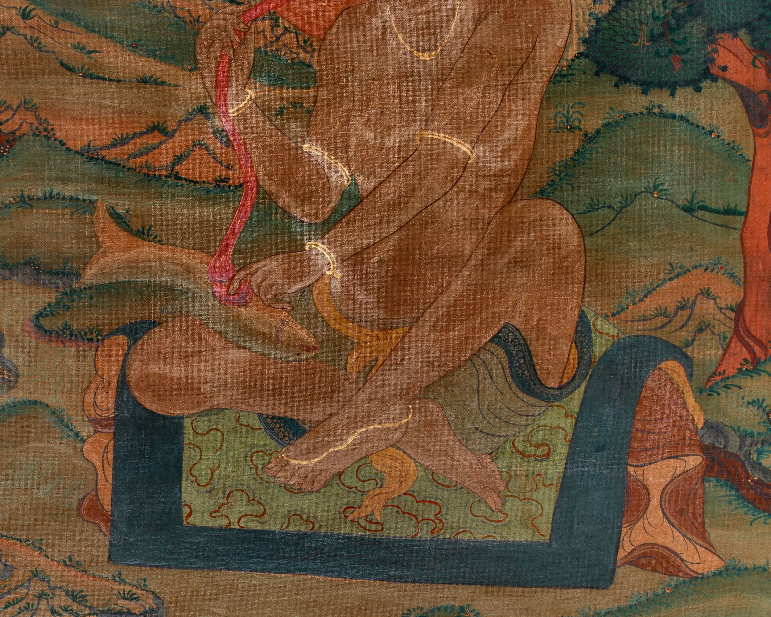Mahasiddha Luyipa Thangka | The Great Tantric Master