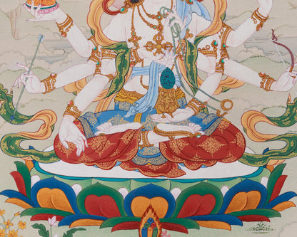 Namgyalma: Sacred Dakini Thangka