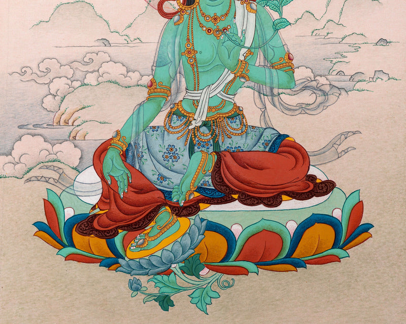 Mother Green Tara: Exclusive Art