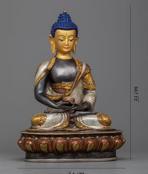 Timeless Amitabha Buddha Figure | A Testament to Compassion and Wisdom