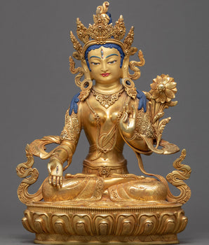 The White Tara Statue