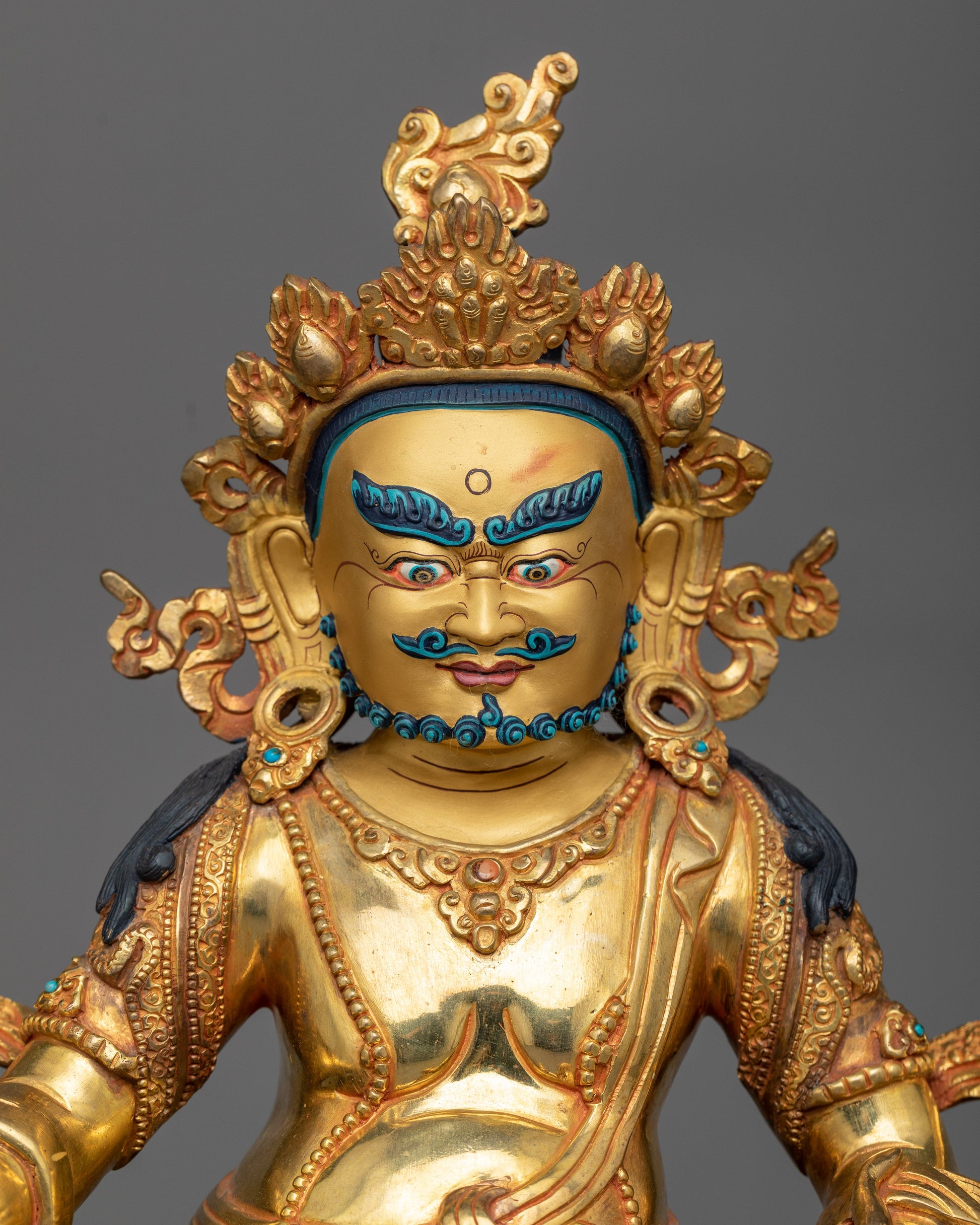 yellow-dzambhala-practice-sculpture