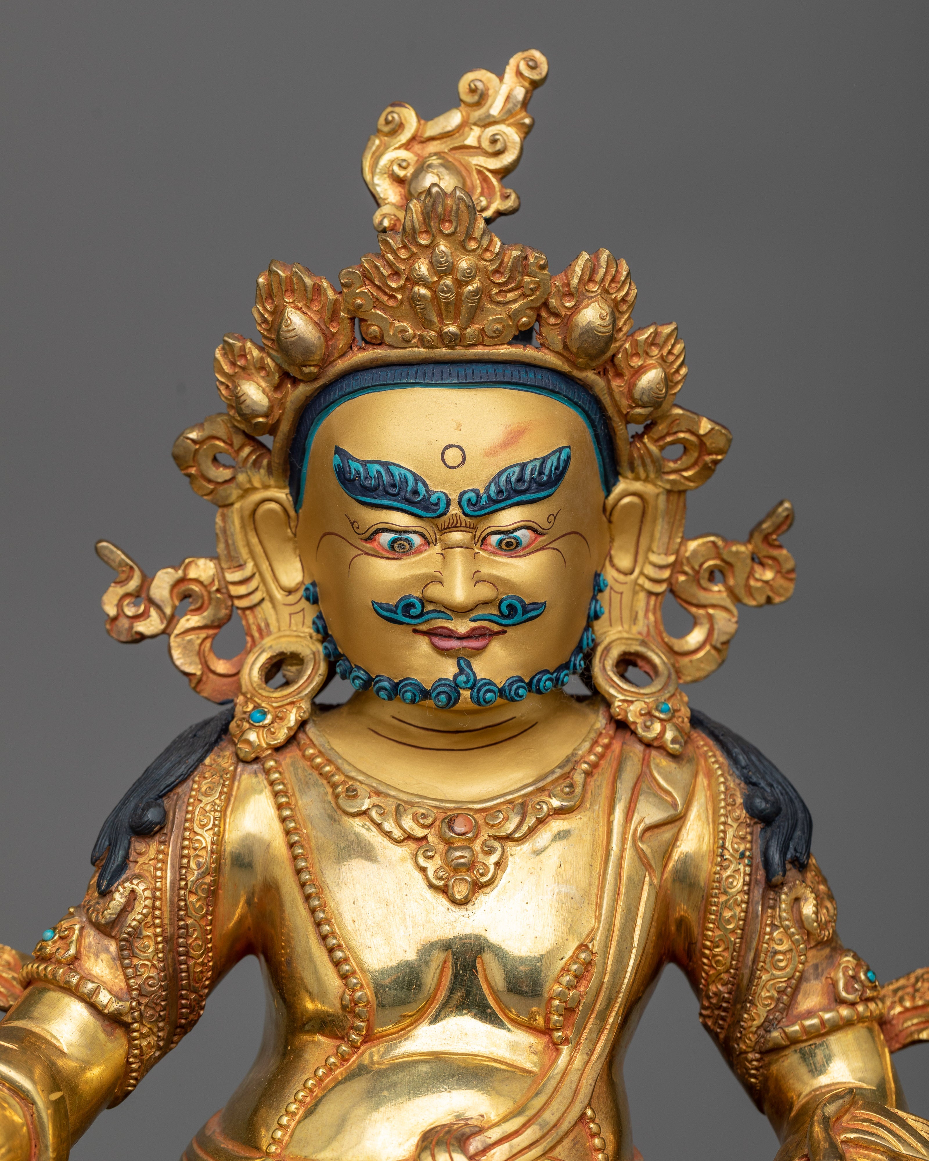 yellow-dzambhala-practice-sculpture
