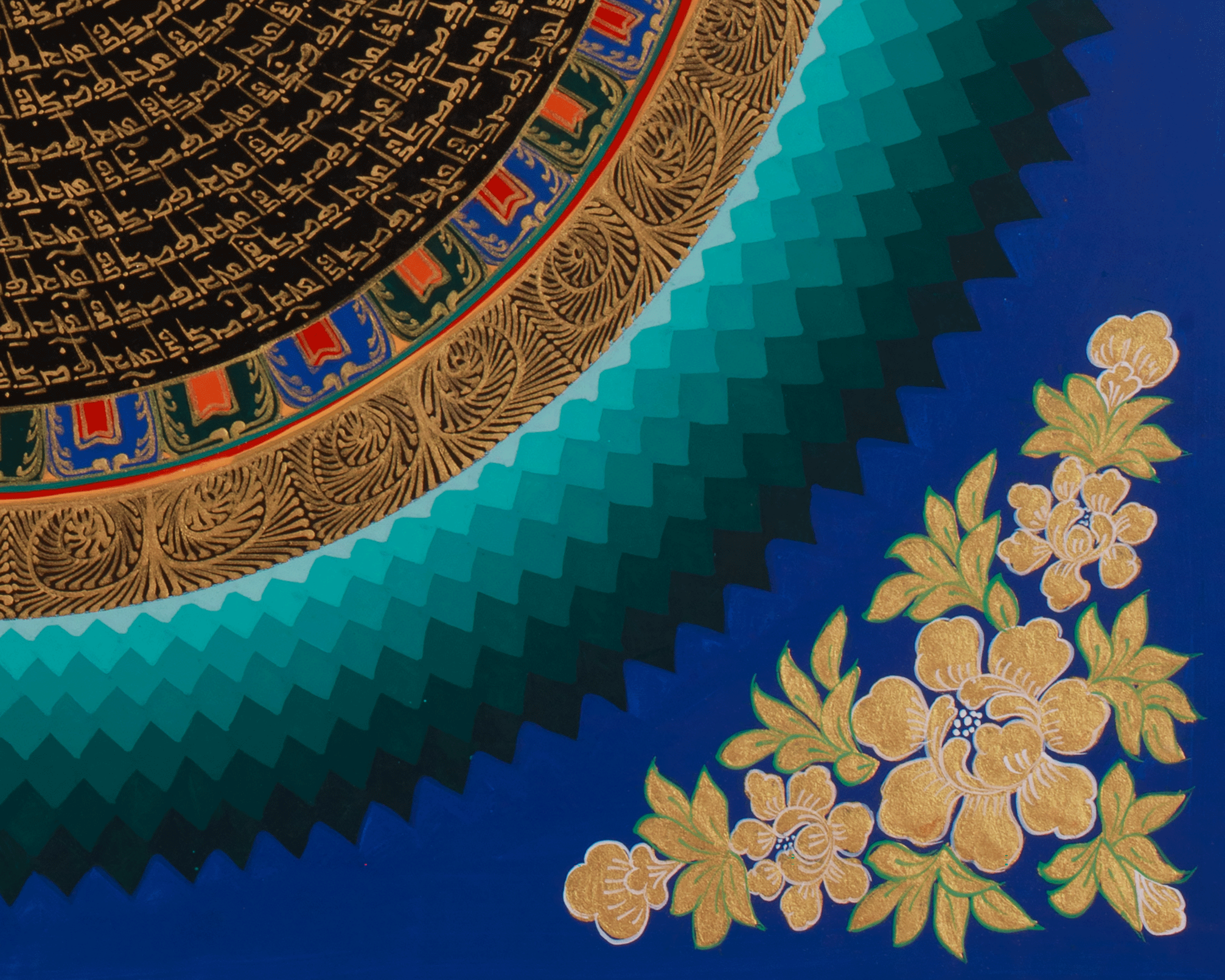 Mantra Mandala Art | Meditation and Vajrayana Practice