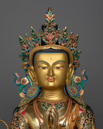 chenrezig-colored-gold-gilded