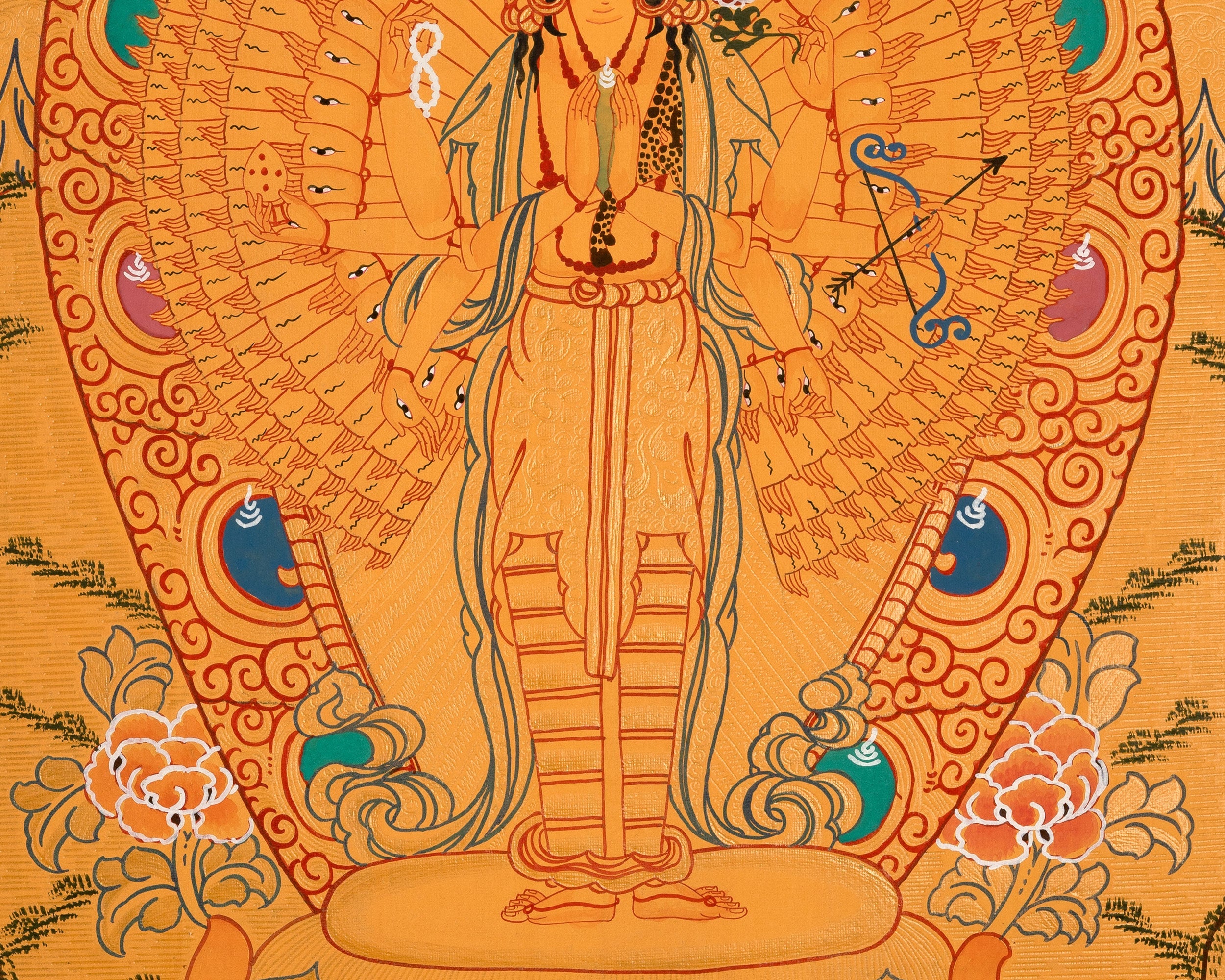 Thousand Hands Bodhisattva | Symbol of Infinite Compassion and Mercy