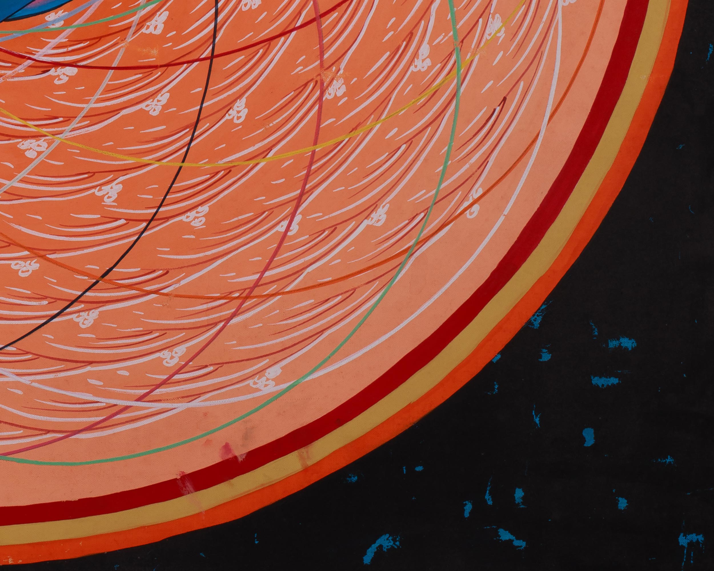 Himalayan Thangka of Mantra Mandala | Path to Inner Peace