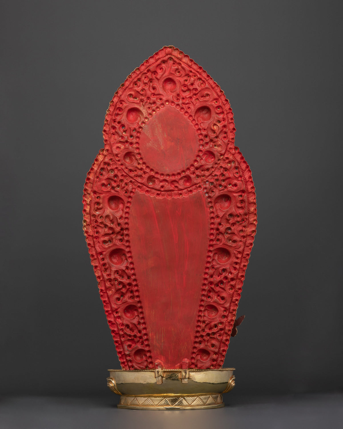 Vishnu Handmade Gold-Gilded Statue | Protector of the Universe