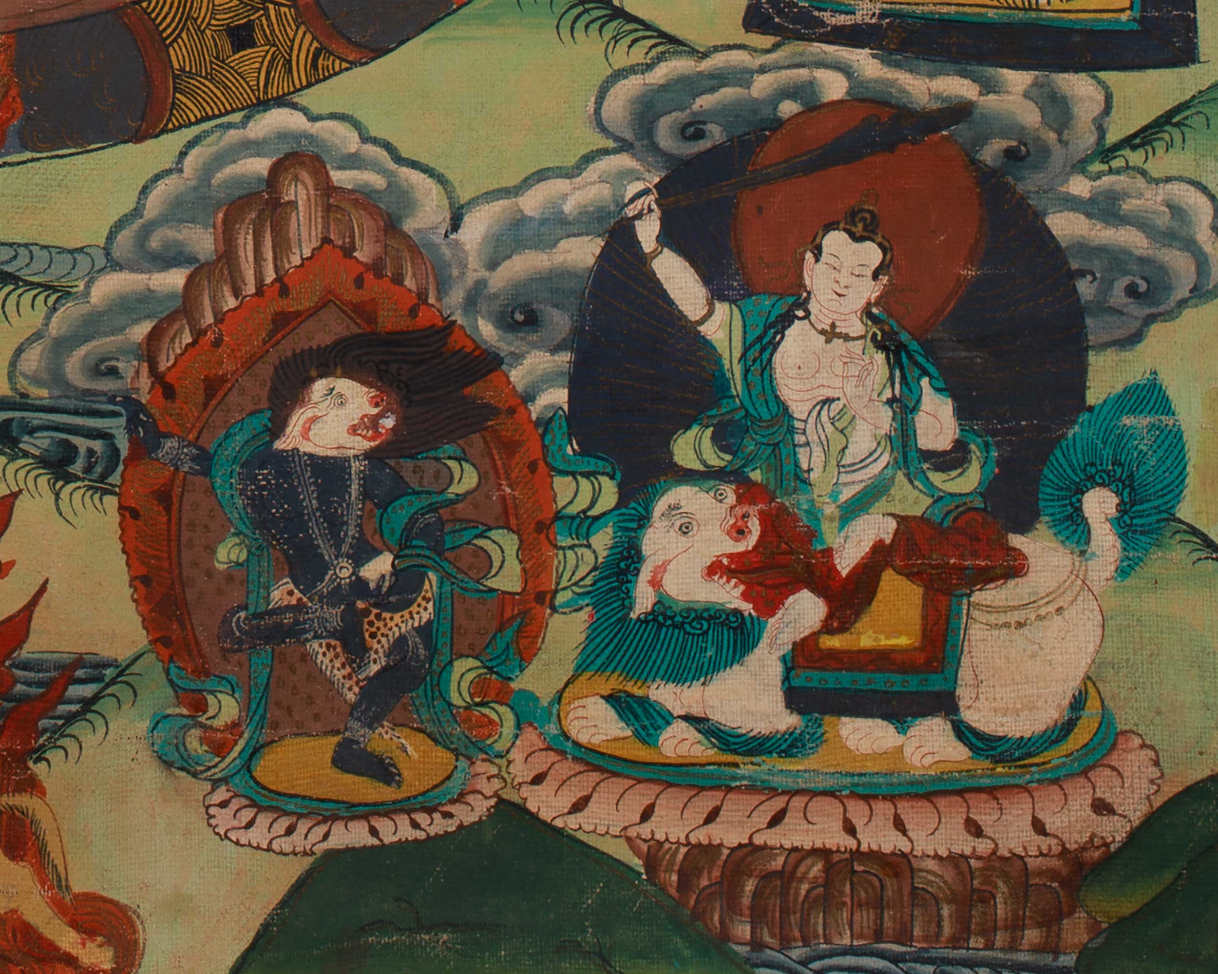 Traditional Art of Samantabhadra Mandala | Embodiment of Universal Benevolence