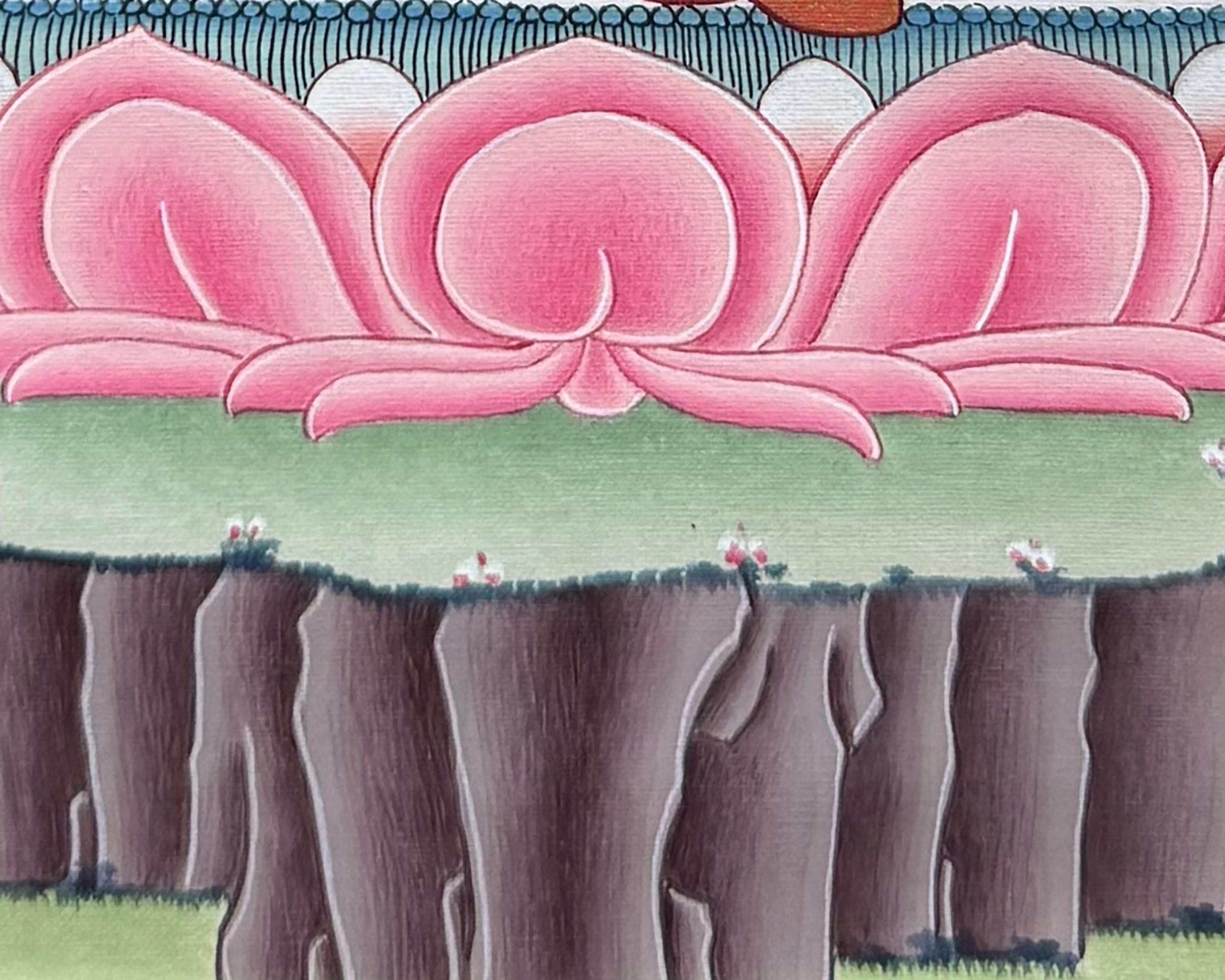 Sita Tara Thangka With Brocade | The Embodiment of Compassion and Longevity