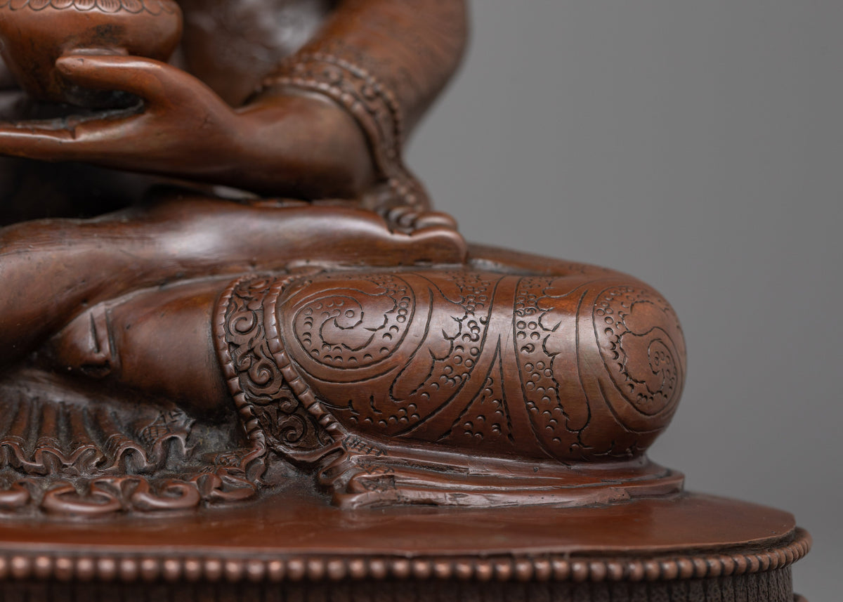 Shakyamuni Buddha Tranquil Enlightened Teacher Statue | Sacred Spiritual Figure