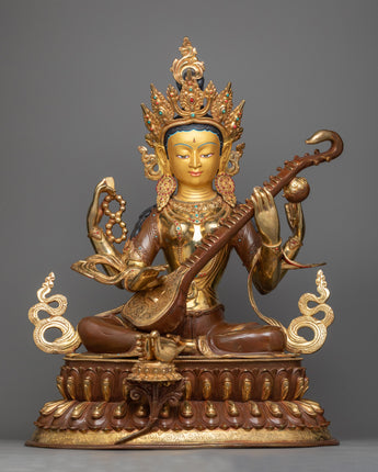 saraswati-Sculpture