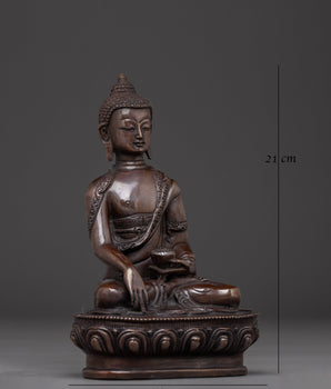 black-oxidized-shakyamuni-buddha