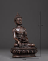 black-oxidized-shakyamuni-buddha