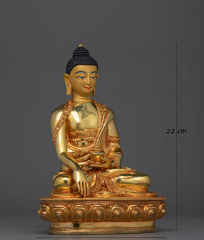 Shakyamuni Buddha Handcrafted Small Statue | Embodiment of Enlightenment and Peace