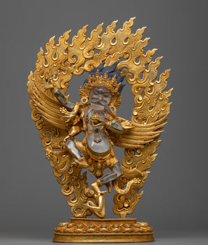 Garuda Crystal Statue