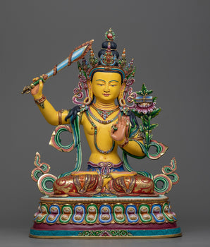 colorful-manjushri-sculpture