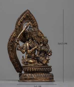maha-manjushri-statuette