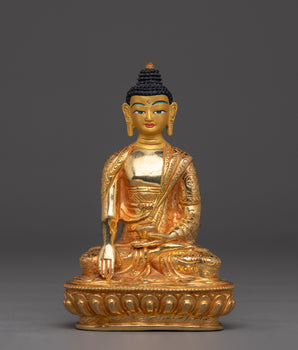 Golden First Buddha Shakyamuni Artwork