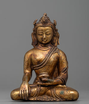 crown-shakyamuni-buddha-sculpture