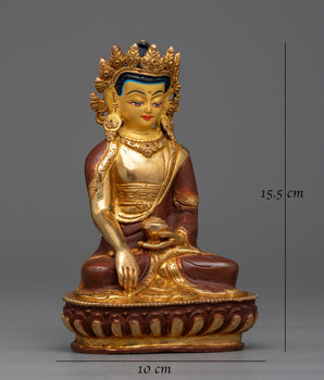 Crown Shakyamuni Buddha Statue | Radiate Inner Peace and Harmony