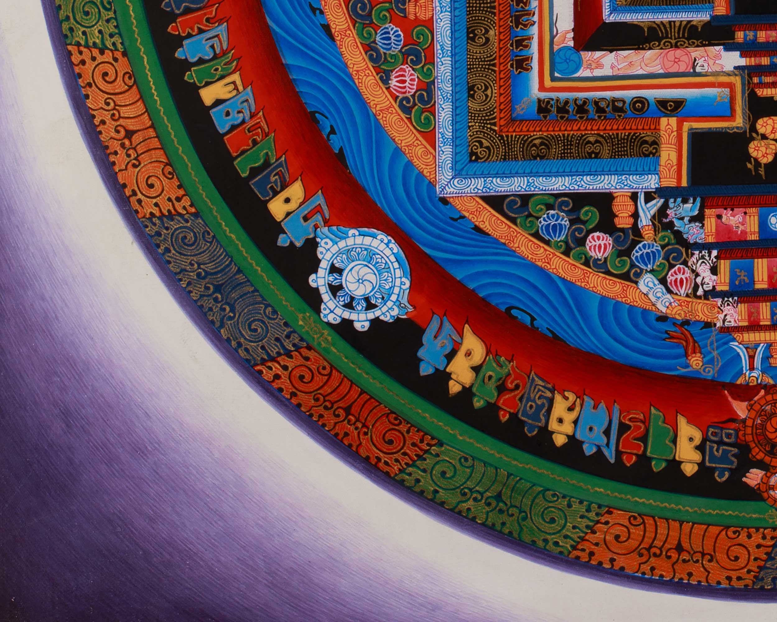 Kalachakra Mandala Traditional Art | A Sacred Symbol of Time, Wisdom, and Enlightenment