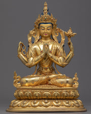 Chenrezig Tibetan Statue