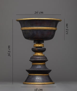 Tibetan Butter Lamps | Traditional Illumination for Spiritual Sanctuaries