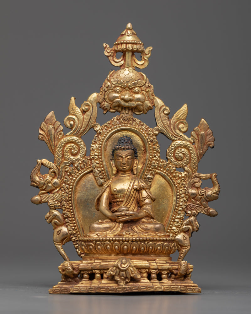 Three Buddha Statues Set | Medicine Buddha, Shakyamuni Buddha, Amitabha Buddha