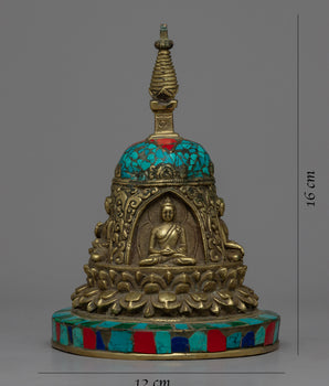 Pancha Buddha Stupa | Symbol of Buddhist Devotion