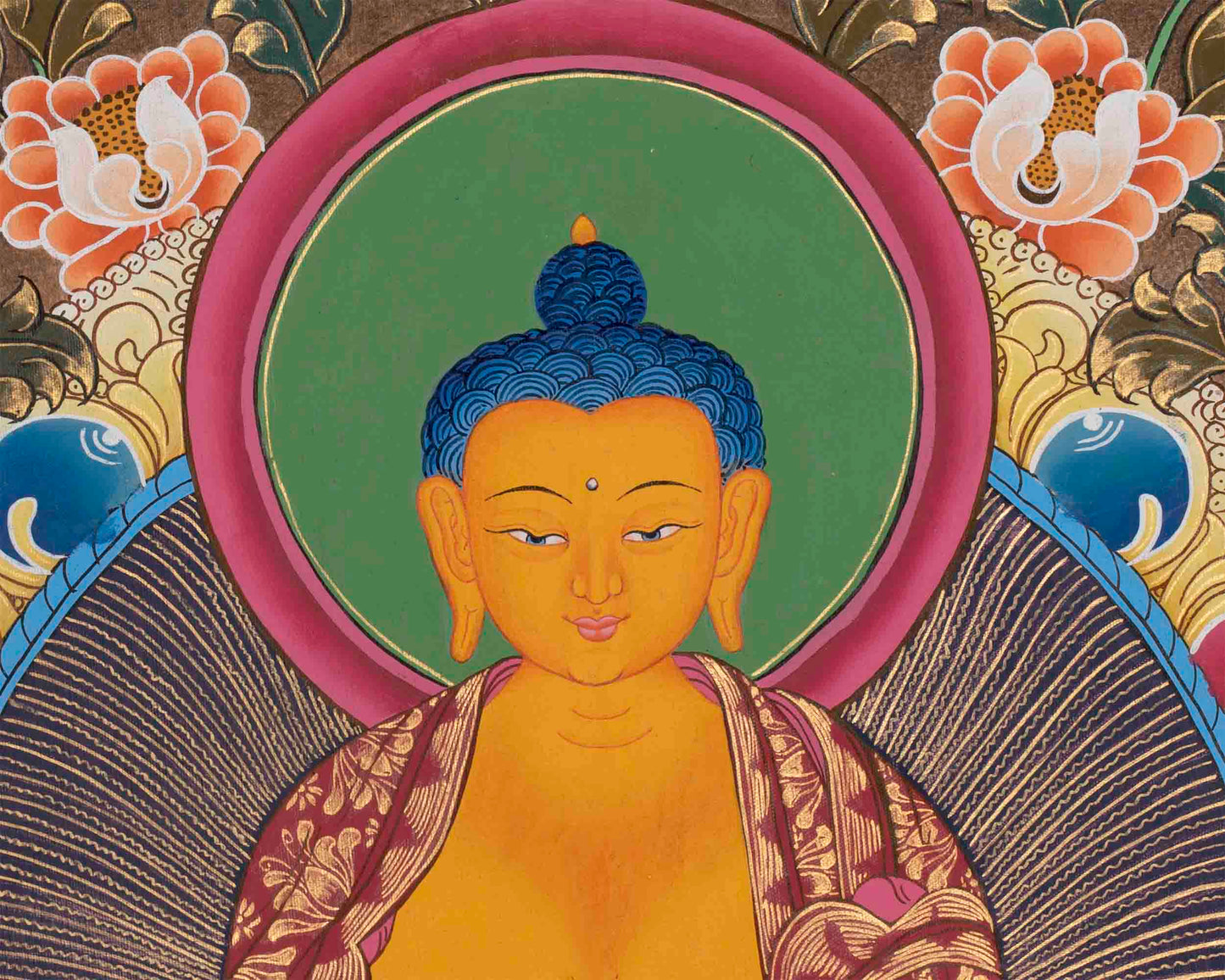 Gautama Shakyamuni Buddha Thangka | Tibetan Buddhism Painting