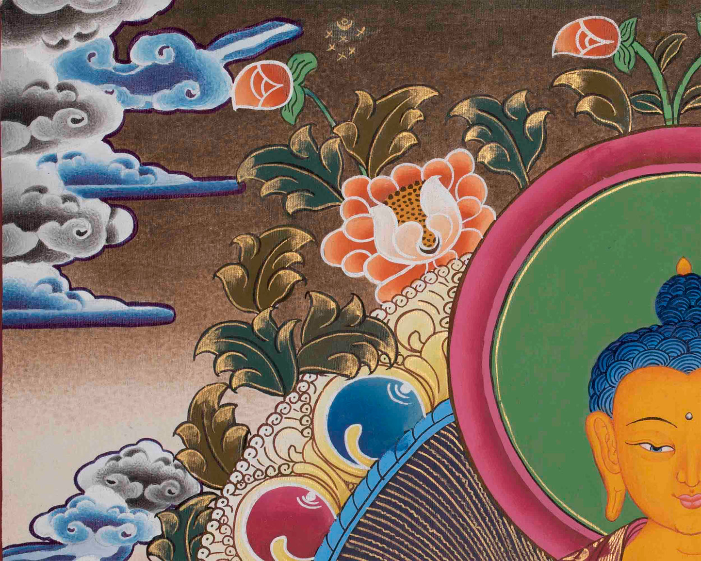 Gautama Shakyamuni Buddha Thangka | Tibetan Buddhism Painting