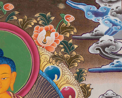 Gautama Shakyamuni Buddha Thangka | Tibetan Buddhism Painting