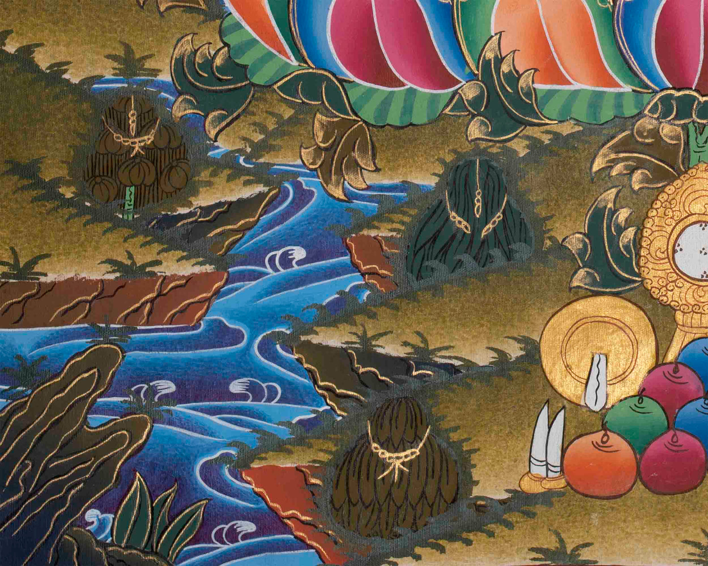 Gautama Shakyamuni Buddha Thangka | Tibetan Buddhism Painting