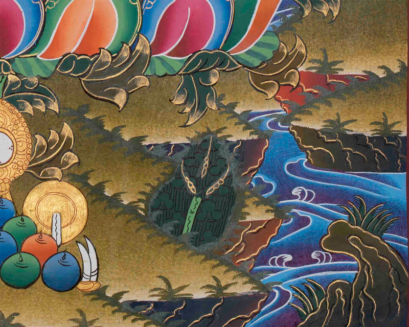 Gautama Shakyamuni Buddha Thangka | Tibetan Buddhism Painting
