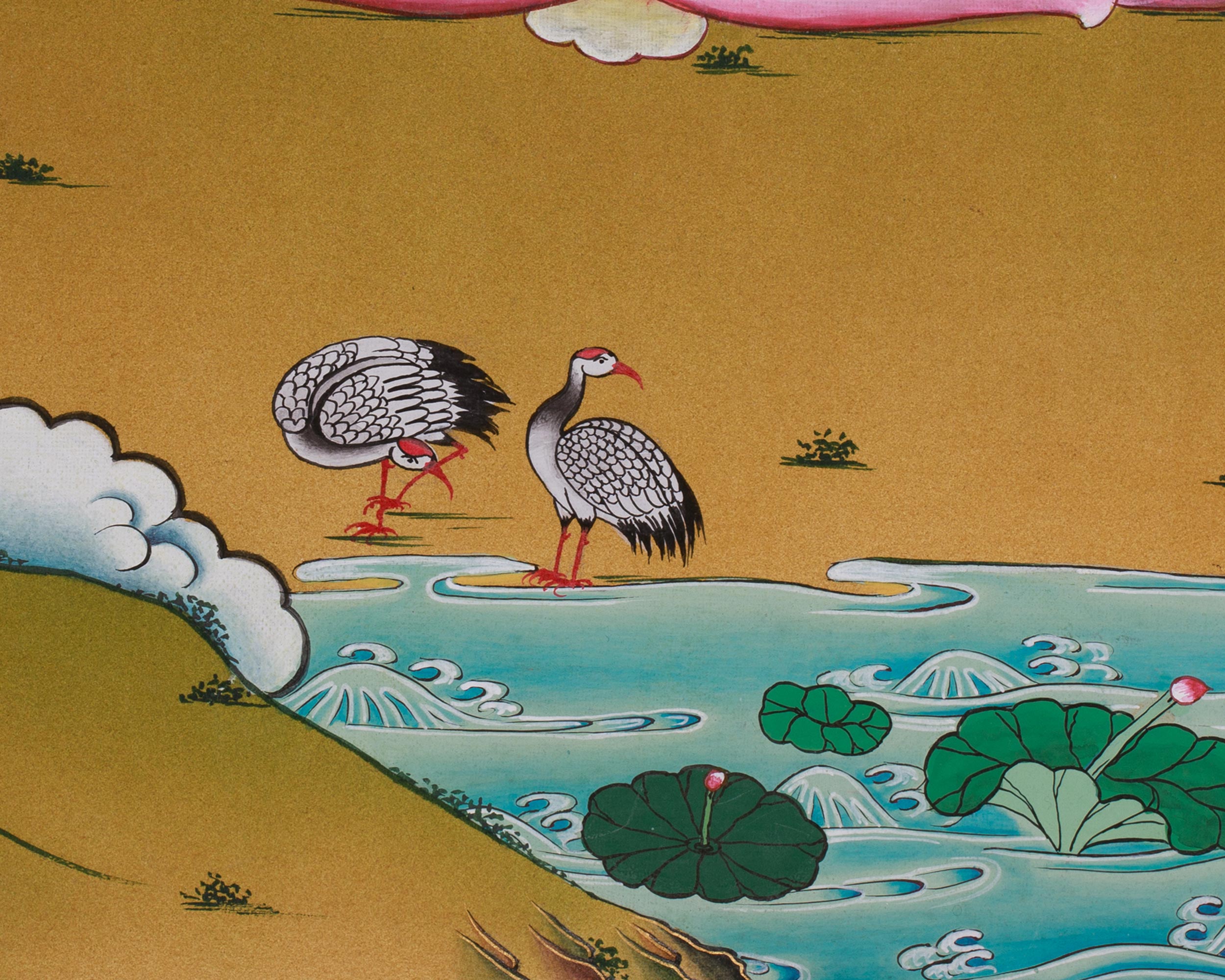 Karmapa Thangka | Buddhist Master | Himalayan Buddhist Artwork | Symbol of Compassion
