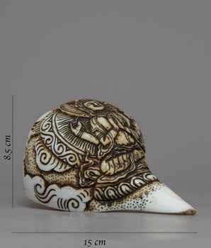 Chenresig Conch Shell | Invoke Divine Mercy and Healing