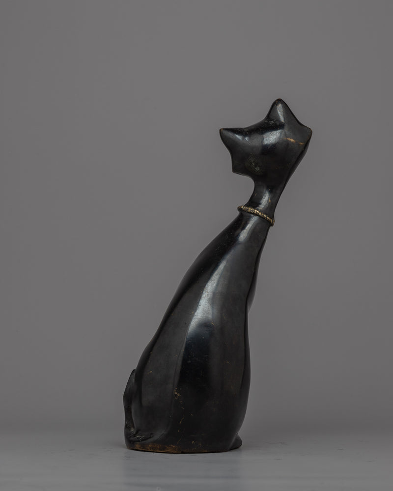 Black Cat Statue Set | Perfect for Cat Lovers