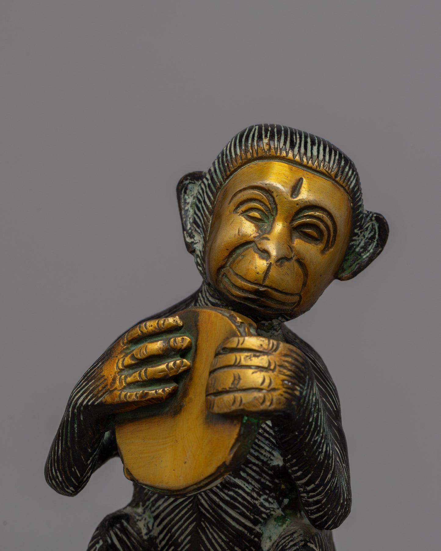 Brass Monkey Statue | Enhance Your Living Space with a Playful Monkey Statue